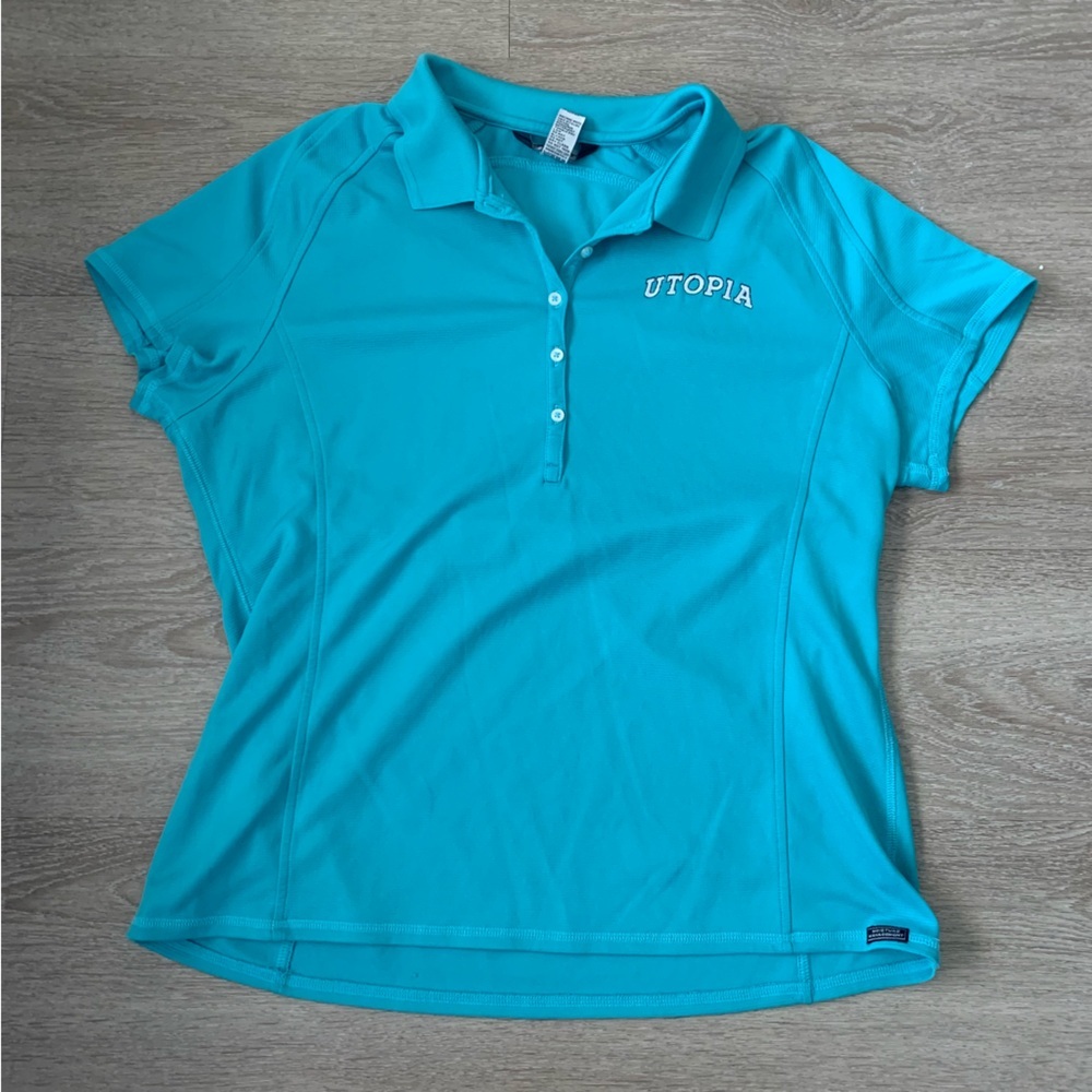 Pro Celebrity Utopia Blue Polo Size L
